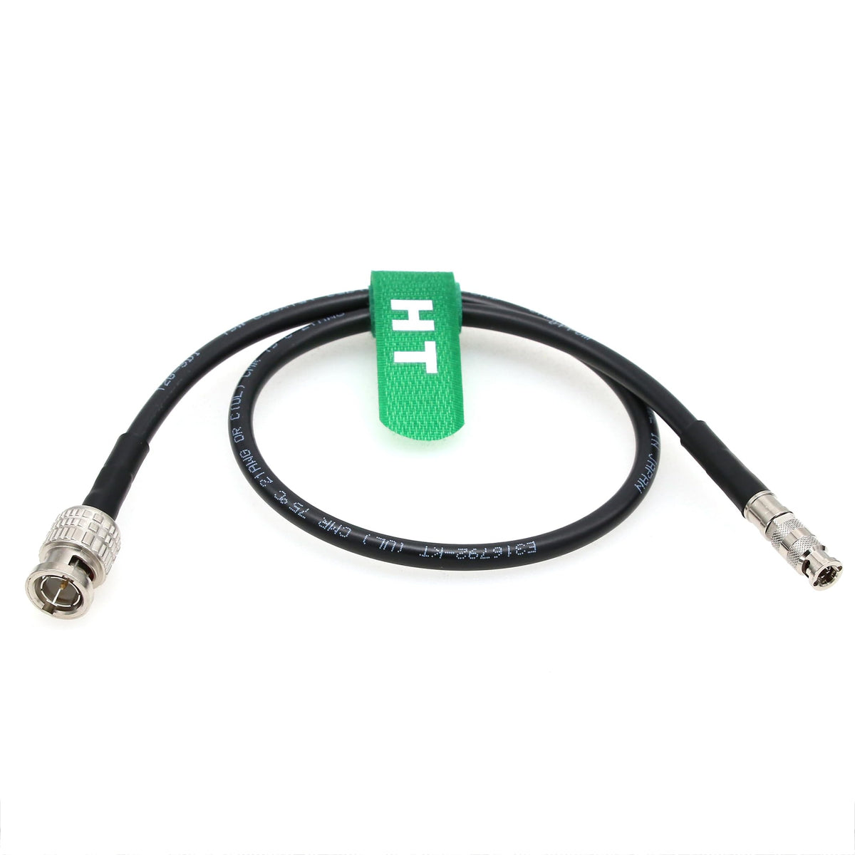 Cable de Video 4K 12G SDI HangTon Negro, HD Micro BNC a BNC Estándar para Blackmagic Video Assist de 5 Pulgadas y Cámara Micro Studio 4K G2