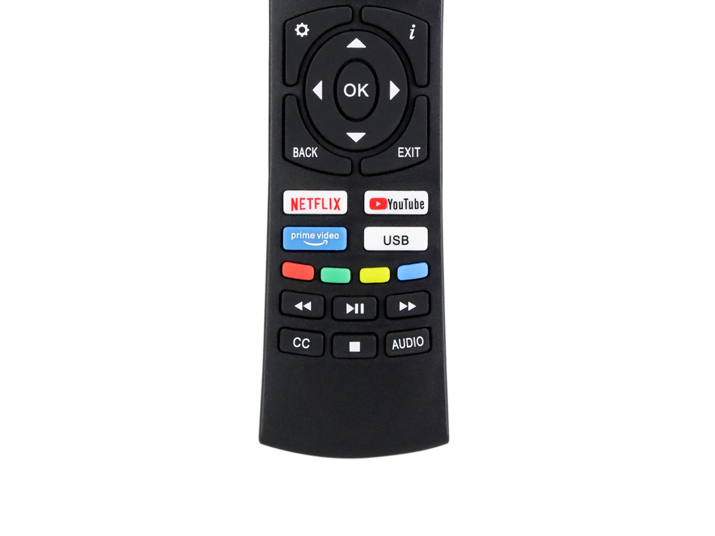HAING Control Remoto para SANSUI y RCA Smart TV Netflix Amazon Youtube