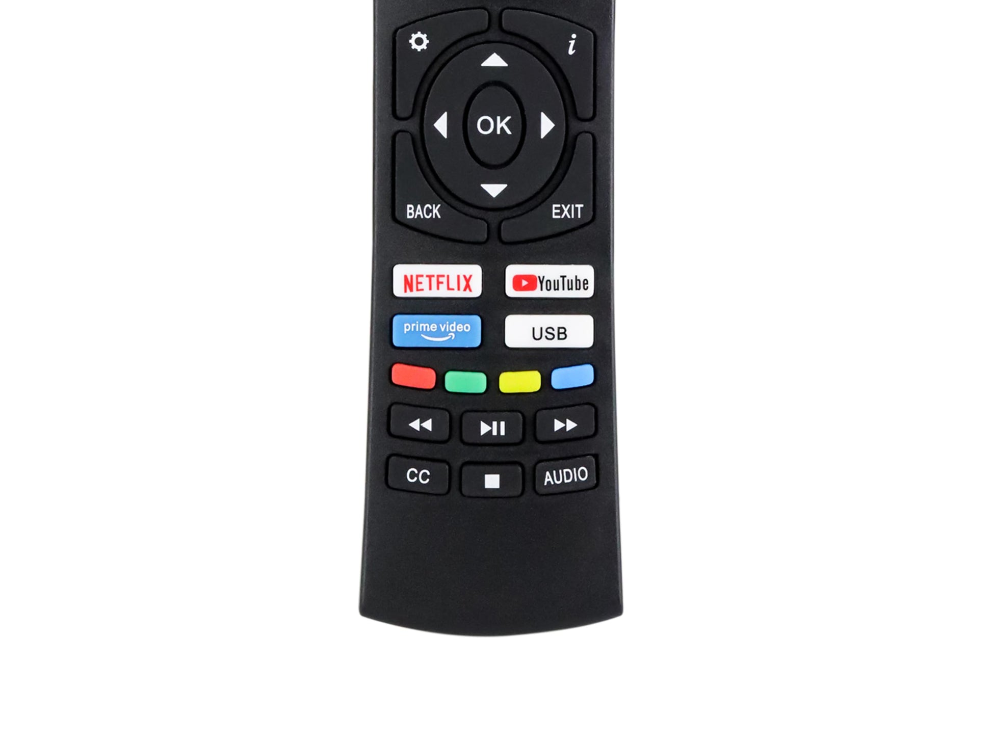 HAING Control Remoto para SANSUI y RCA Smart TV Netflix Amazon Youtube