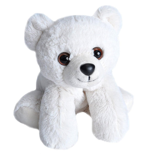 Mini Peluche Oso Polar Bebe Wild Republic Suave y Blandito Relleno con Botellas Recicladas