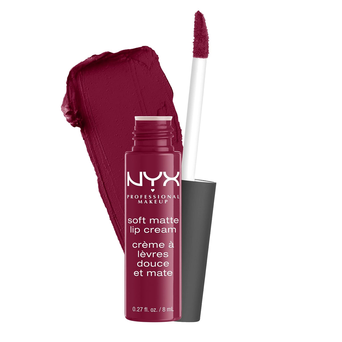 NYX Professional Makeup, Soft Matte Lip Cream, Labial Mate, Tono Copenhagen, 8ml