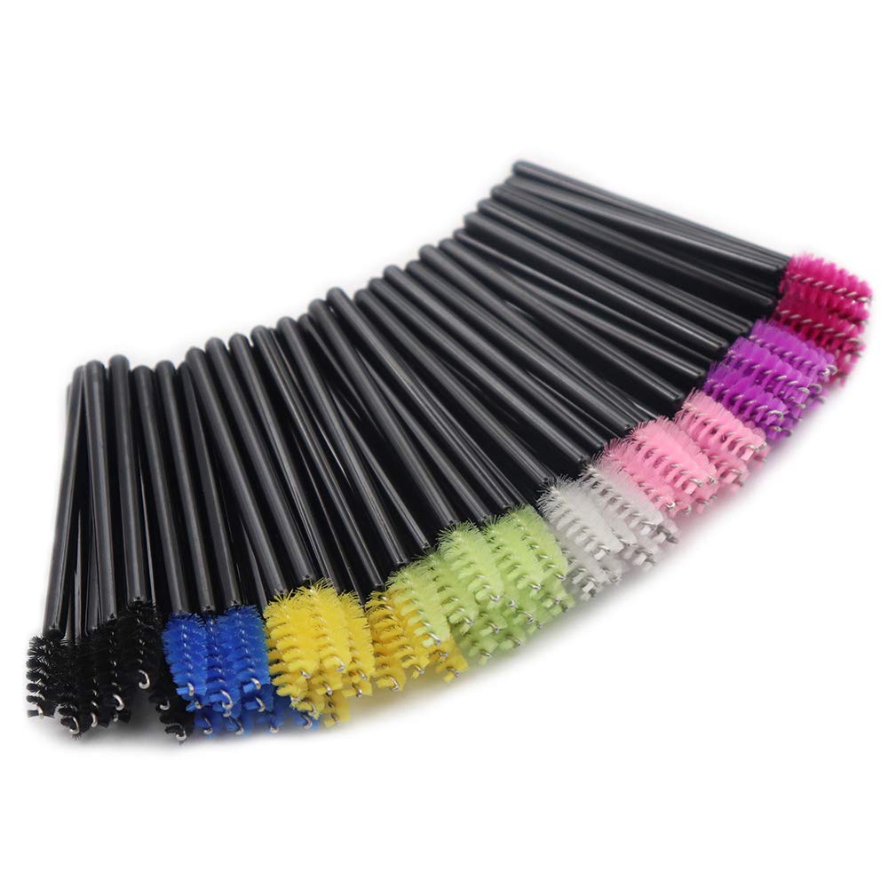400 Pack Mini Mascara Wands, Disposable Small Lash Brushes for Lower Lashes Eyelash Extensions Makeup Applicators Tool