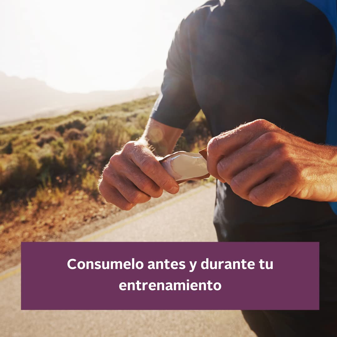 Gel energético Fuel 2 Go sabor ACAI/Caja con 20 sobres 30gr c/u/Suplemento alimenticio a base de carbohidratos