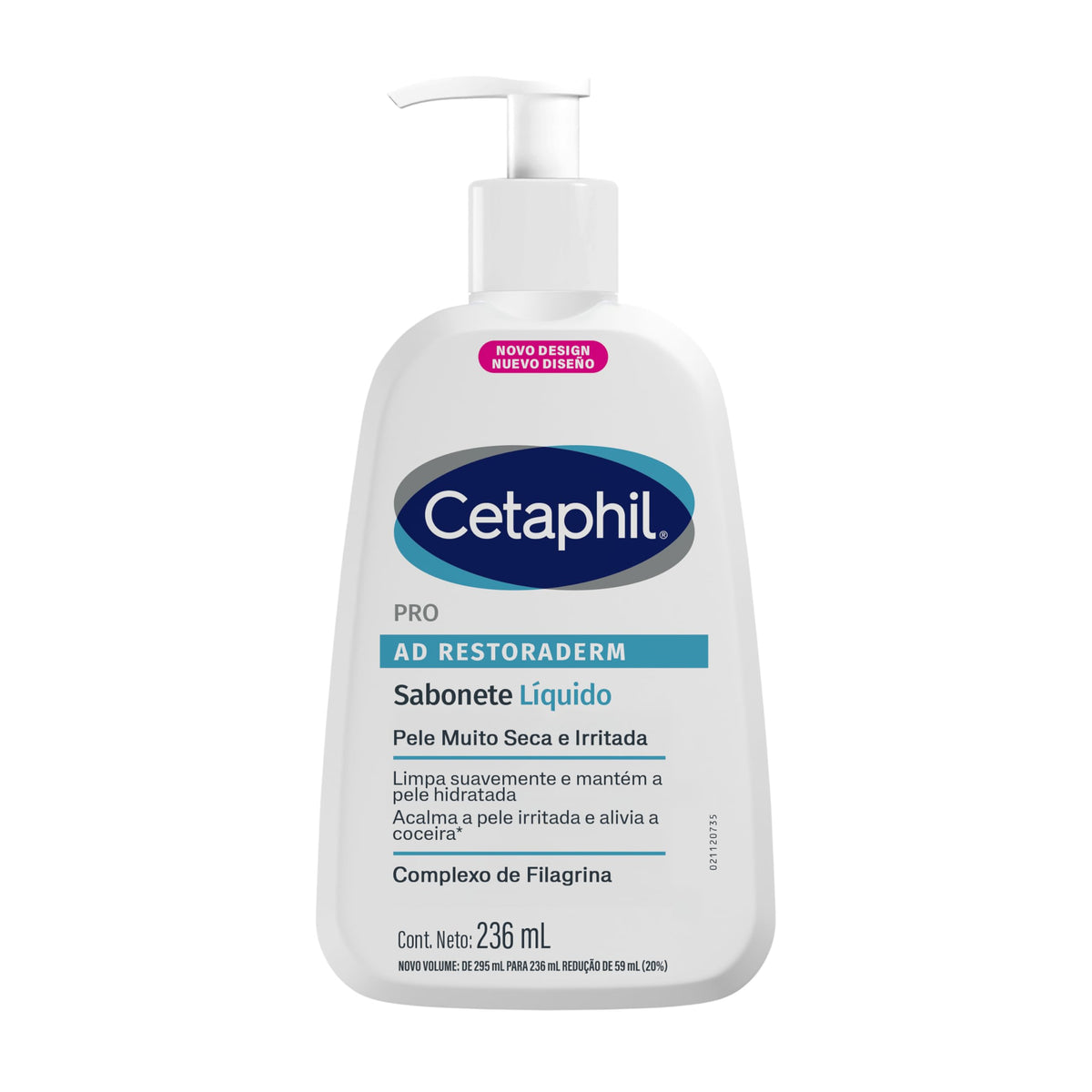 CETAPHIL® Pro AD Restoradeerm jabón corporal 236 ml, para Piel con Tendencia Atópica