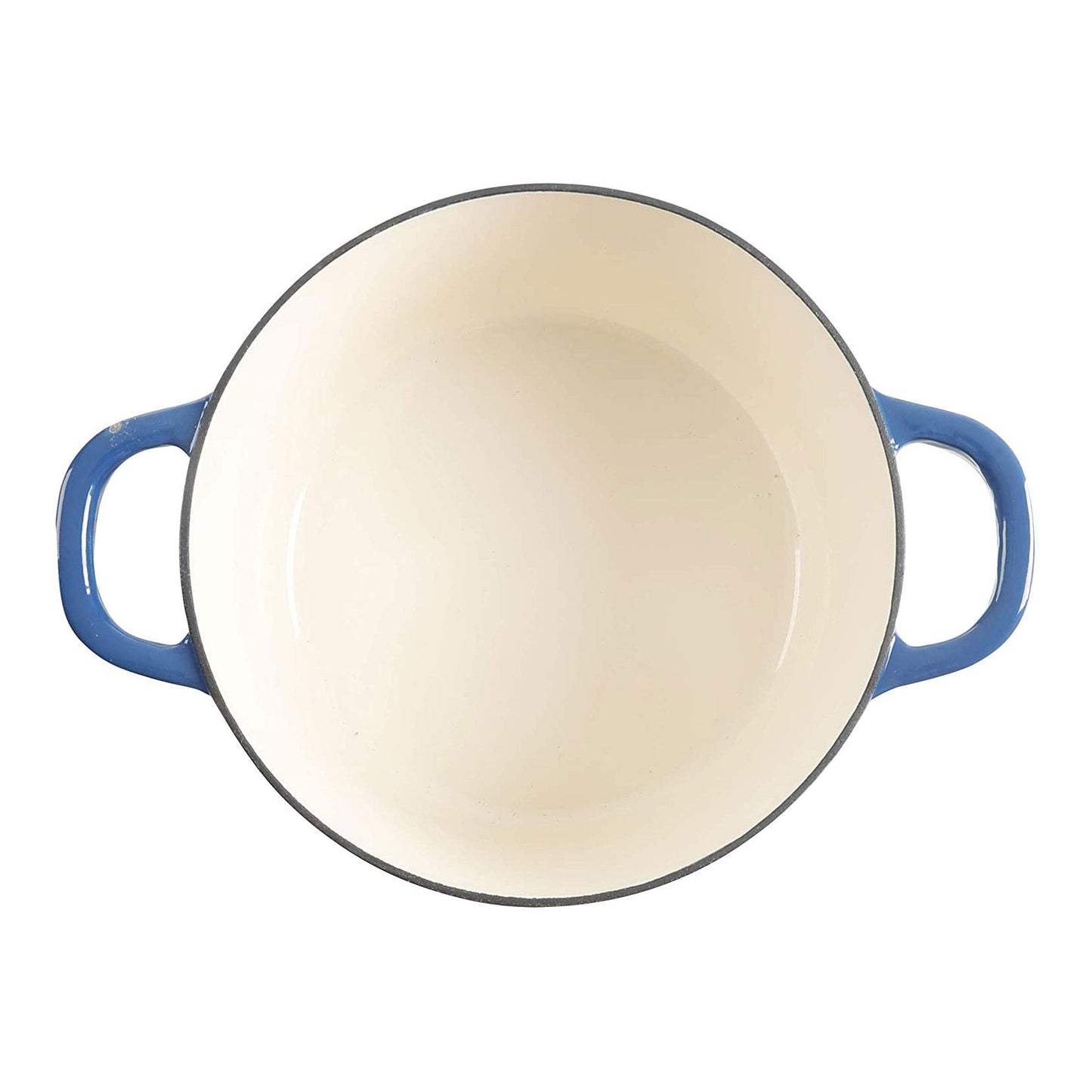 Crock Pot Olla, horno holandés redondo, Sapphire Blue, 7-Quart, 1