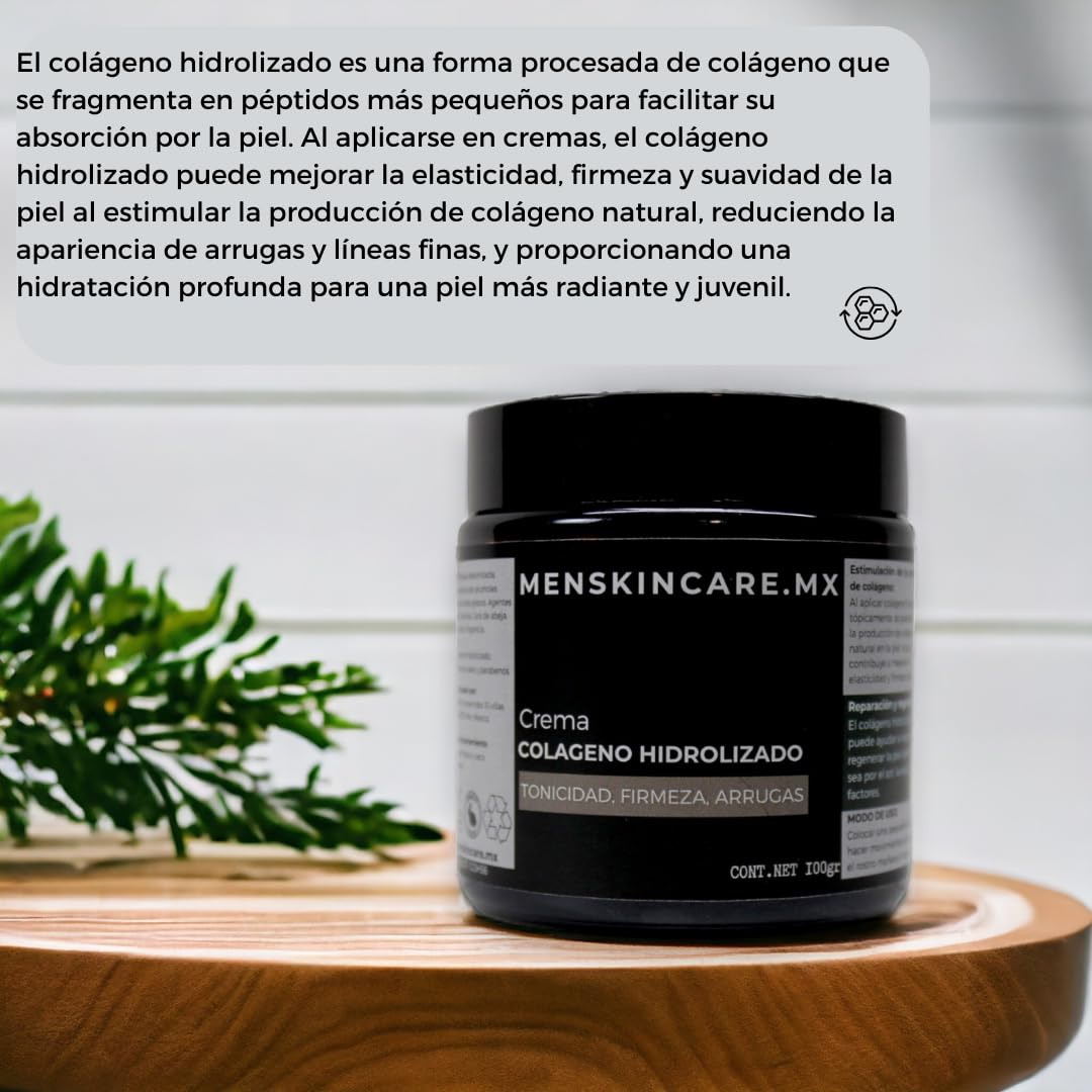 Crema de Colágeno Hidrolizado 100g: Hidratación Profunda y Restauradora para la Piel