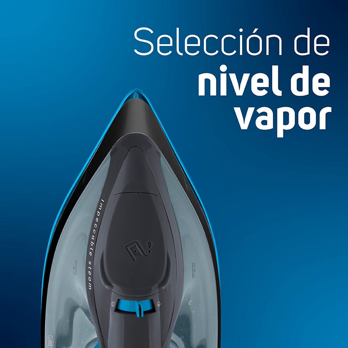 Plancha de Vapor Taurus ARIEL Antiadherente y Ultra Deslizante con Control de Temperatura y Auto Limpieza