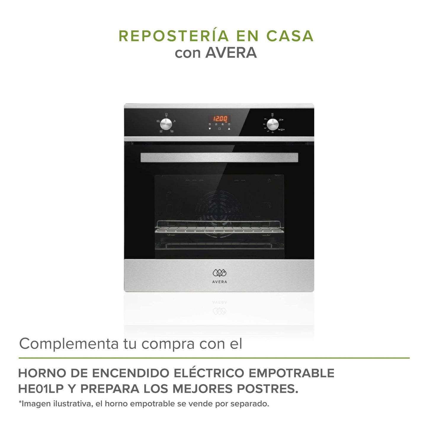 AVERA Batidora de Mano de 5 Velocidades (Incluye 2 Batidores, 2 Ganchos para Amasar y Base) | Batidora, Batidoras, Batidor, Batidor Electrico de Mano | Acero Inoxidable, BA02