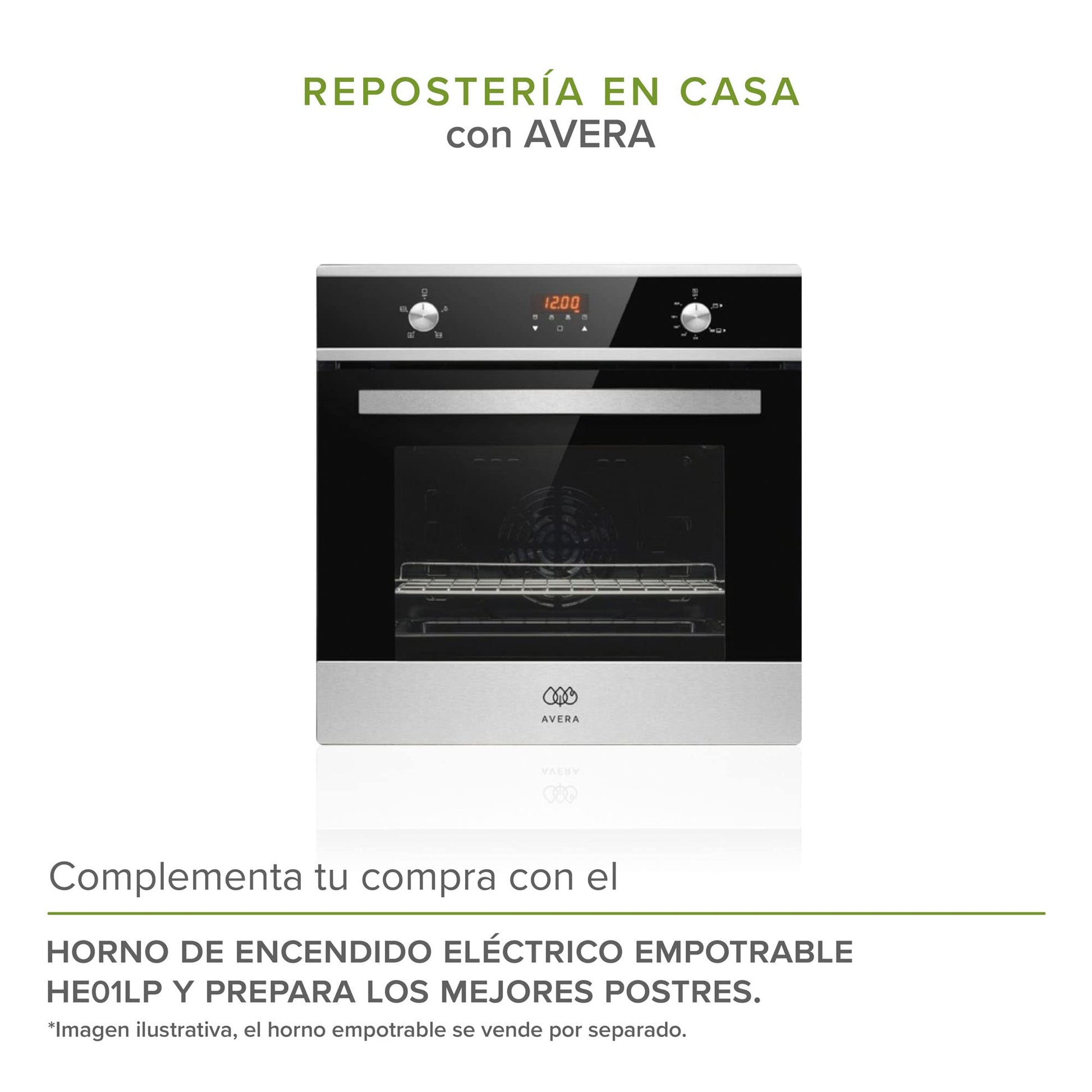 AVERA Batidora de Mano de 5 Velocidades (Incluye 2 Batidores, 2 Ganchos para Amasar y Base) | Batidora, Batidoras, Batidor, Batidor Electrico de Mano | Acero Inoxidable, BA02