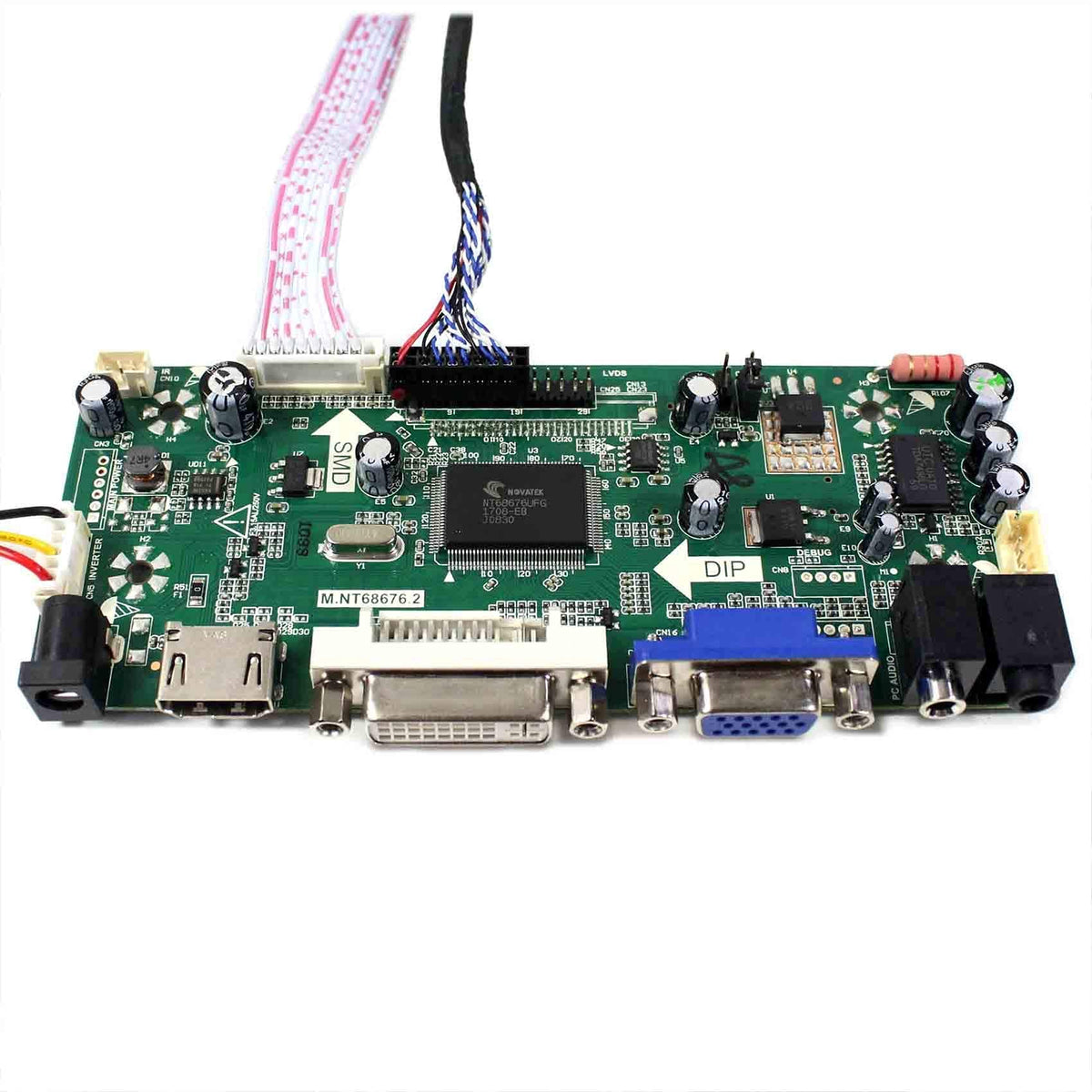 Pantalla LCD VSDISPLAY 14.9 Pulgadas con Tablero Driver DVI VGA