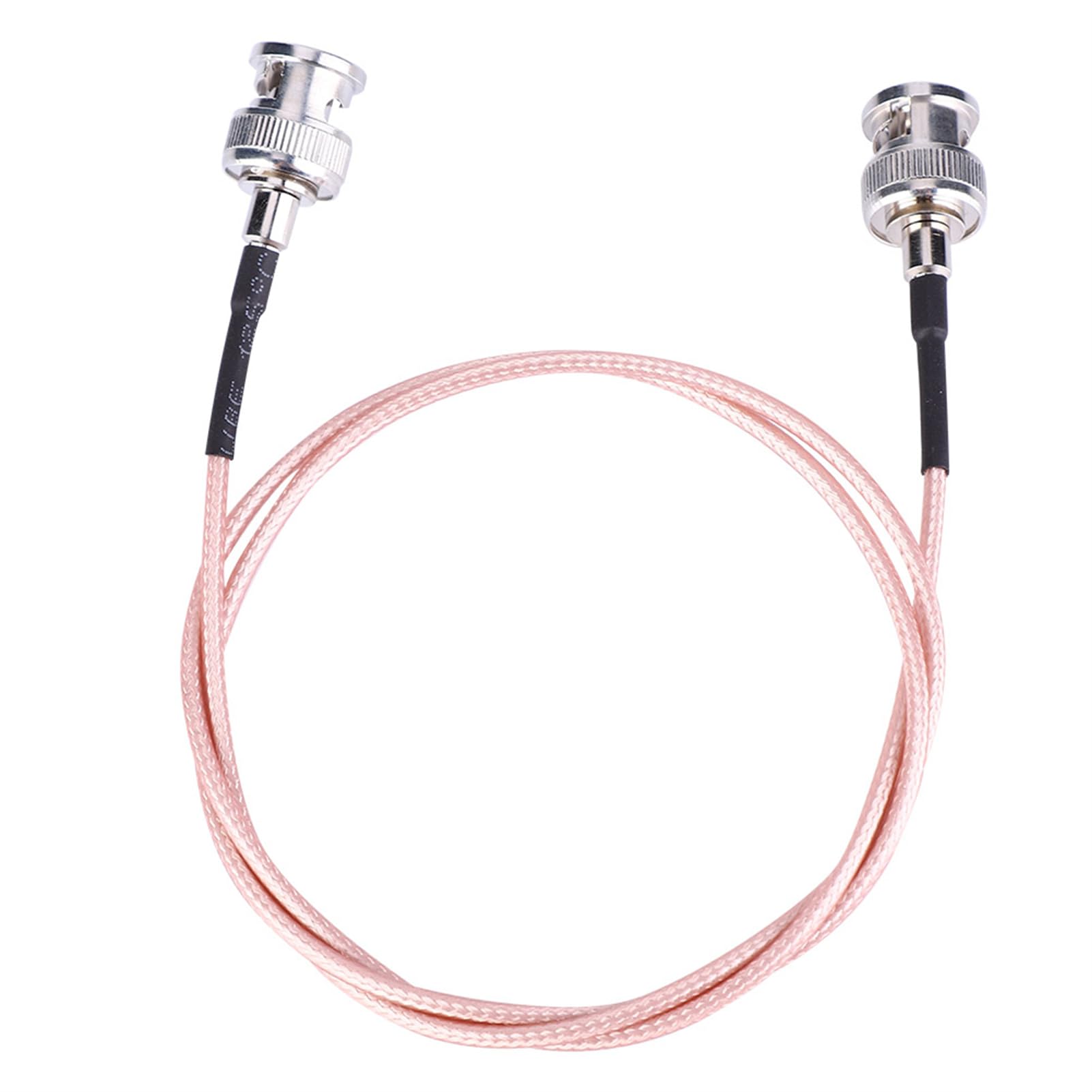 EVTSCAN Cable HD SDI, transmisión de Video 4K Cable de Cobre BNC a BNC para Monitor BMCC/BMPCC,75 cm/29,5 Pulgadas con Conector BNC estándar
