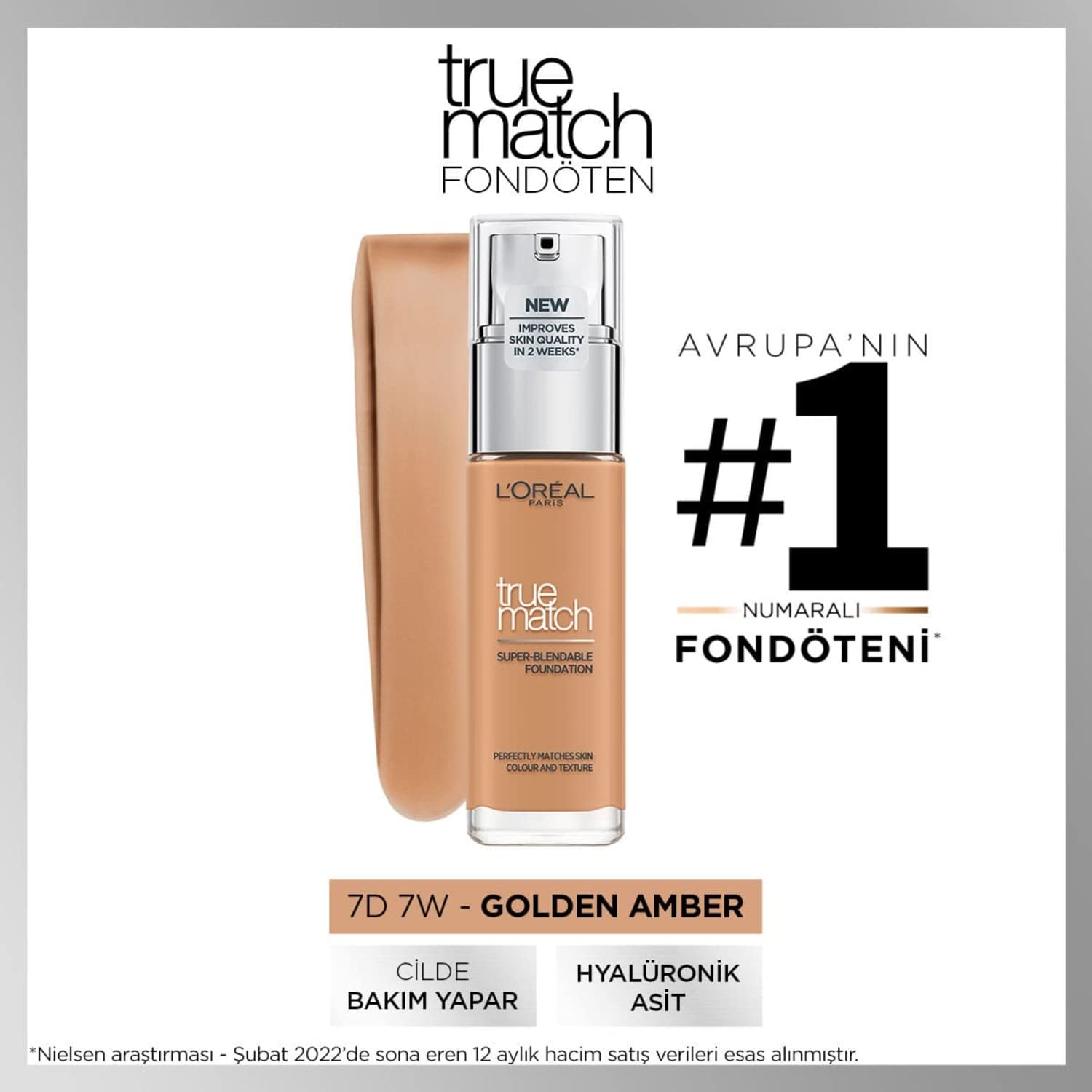 Base de Maquillaje L'Oreal Paris True Match 3.5 N Peach