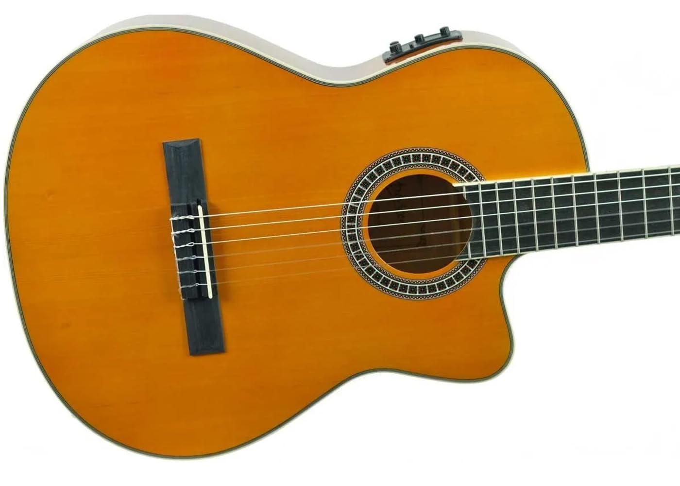 Deviser Guitarra Electroacústica Deviser L320-YN, Profesional, Funda