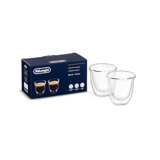 Delonghi 5513214591 Vasos para Café Espresso, 60 ml