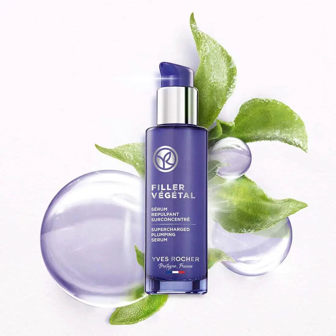 Yves Rocher Filler Suero rellenador vegetal sobrecargado, 30 ml./1 fl.oz