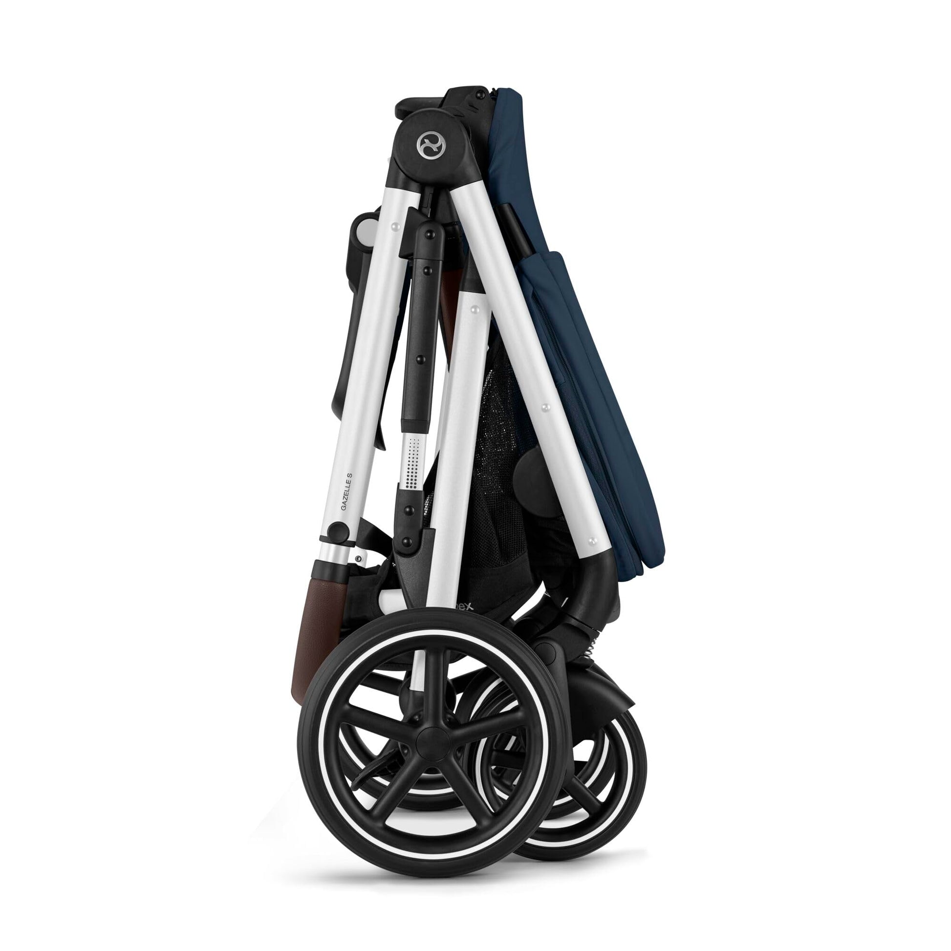 CYBEX Gazelle S Carriola doble, con más de 20 configuraciones. Color Ocean Blue (Silver Frame)