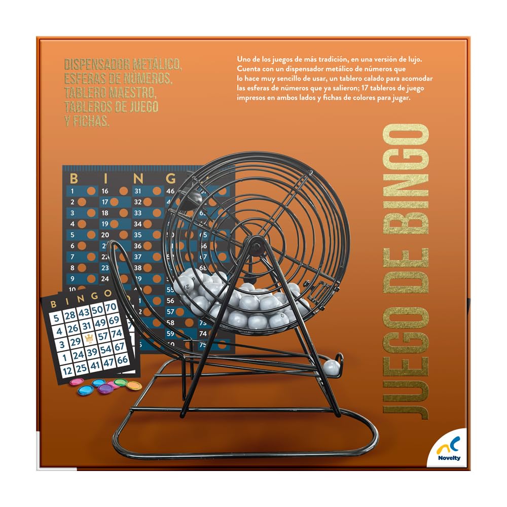 Juego de Mesa Novelty Corp Esfera Metálica de Lujo