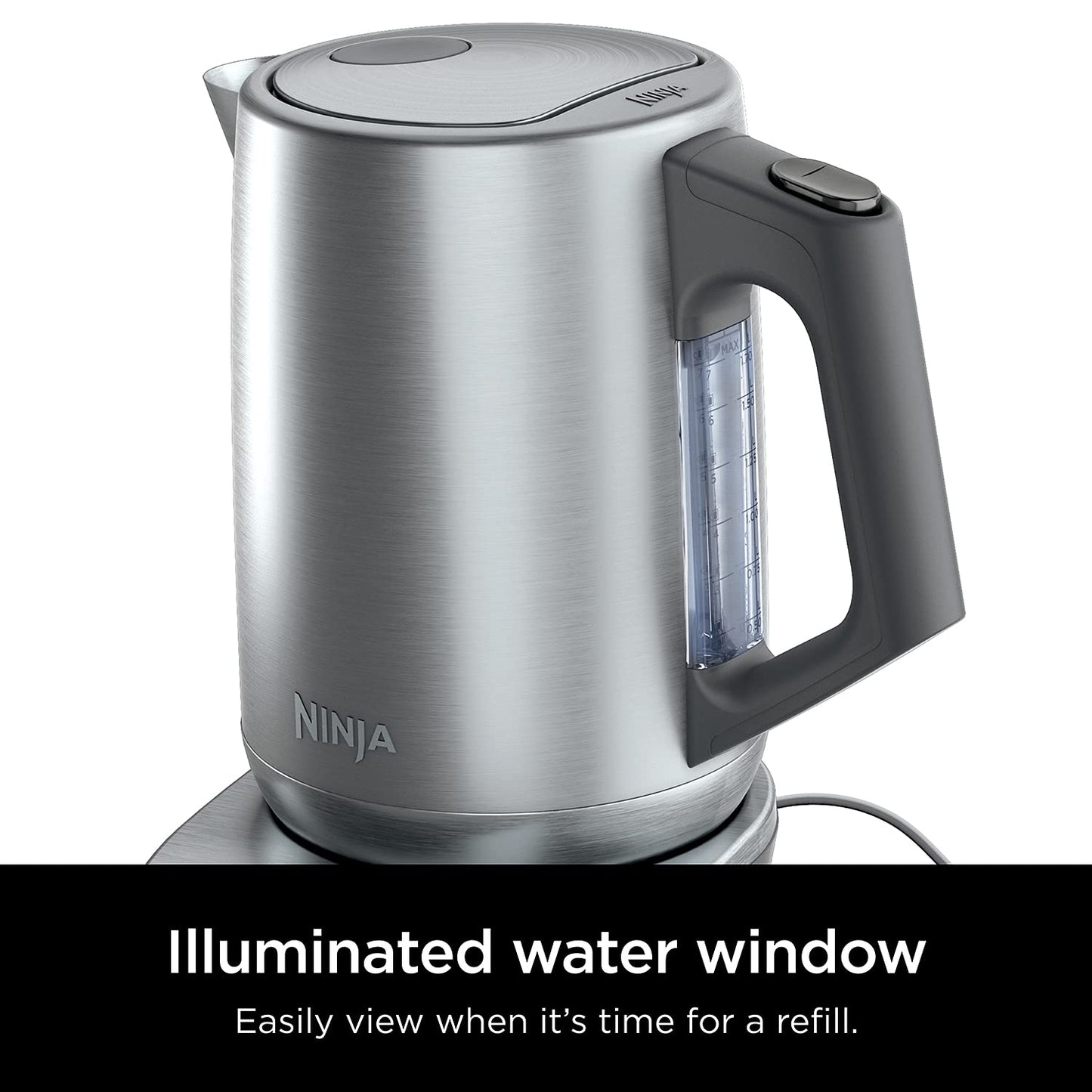 Hervidor de Agua Eléctrico Ninja Acero Inoxidable 7 Tazas