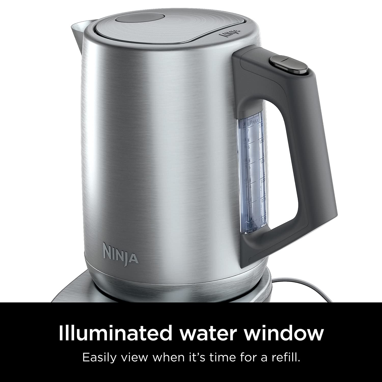 Hervidor de Agua Eléctrico Ninja Acero Inoxidable 7 Tazas