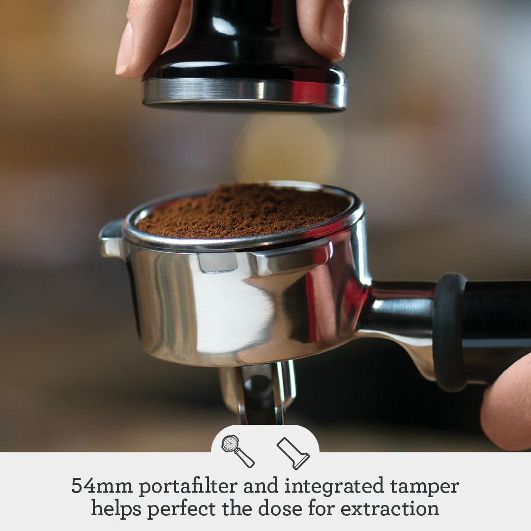 Máquina de Café Espresso Breville Acero Inoxidable Ses880bss