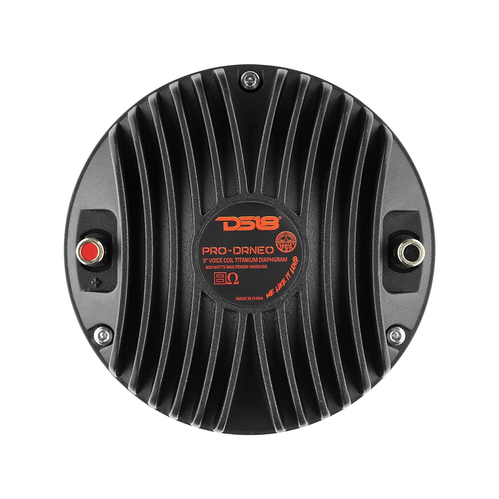 Tweeter Driver de 3 Pulgadas DS18 Neodymium Magnate Kapton Alta Temperatura 2 Capas