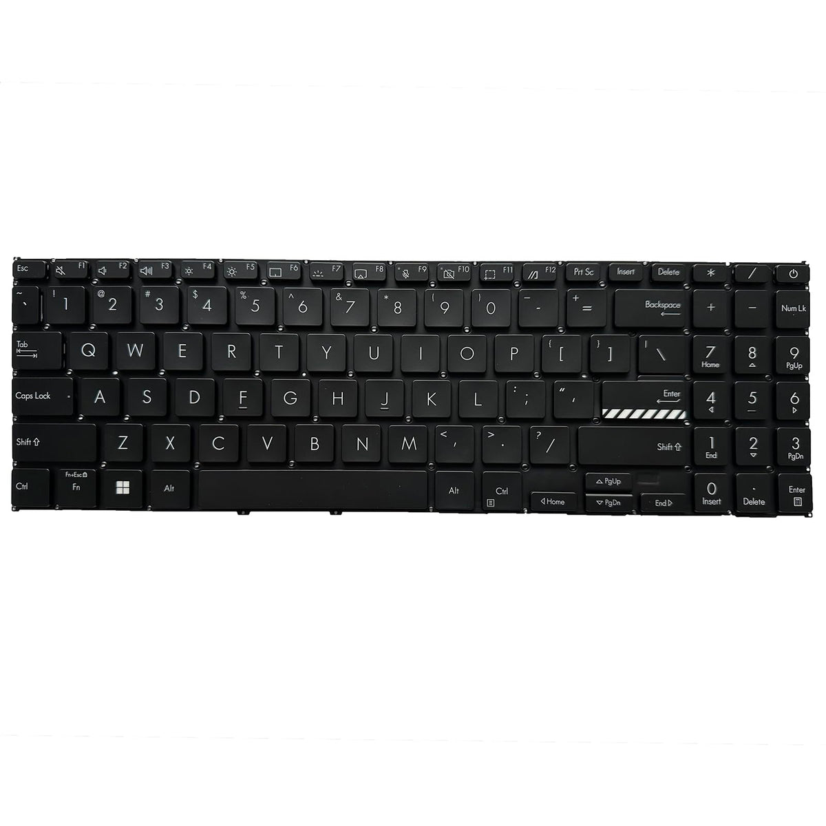 Teclado de Repuesto Siakoocty Asus Vivobook 15 Negro