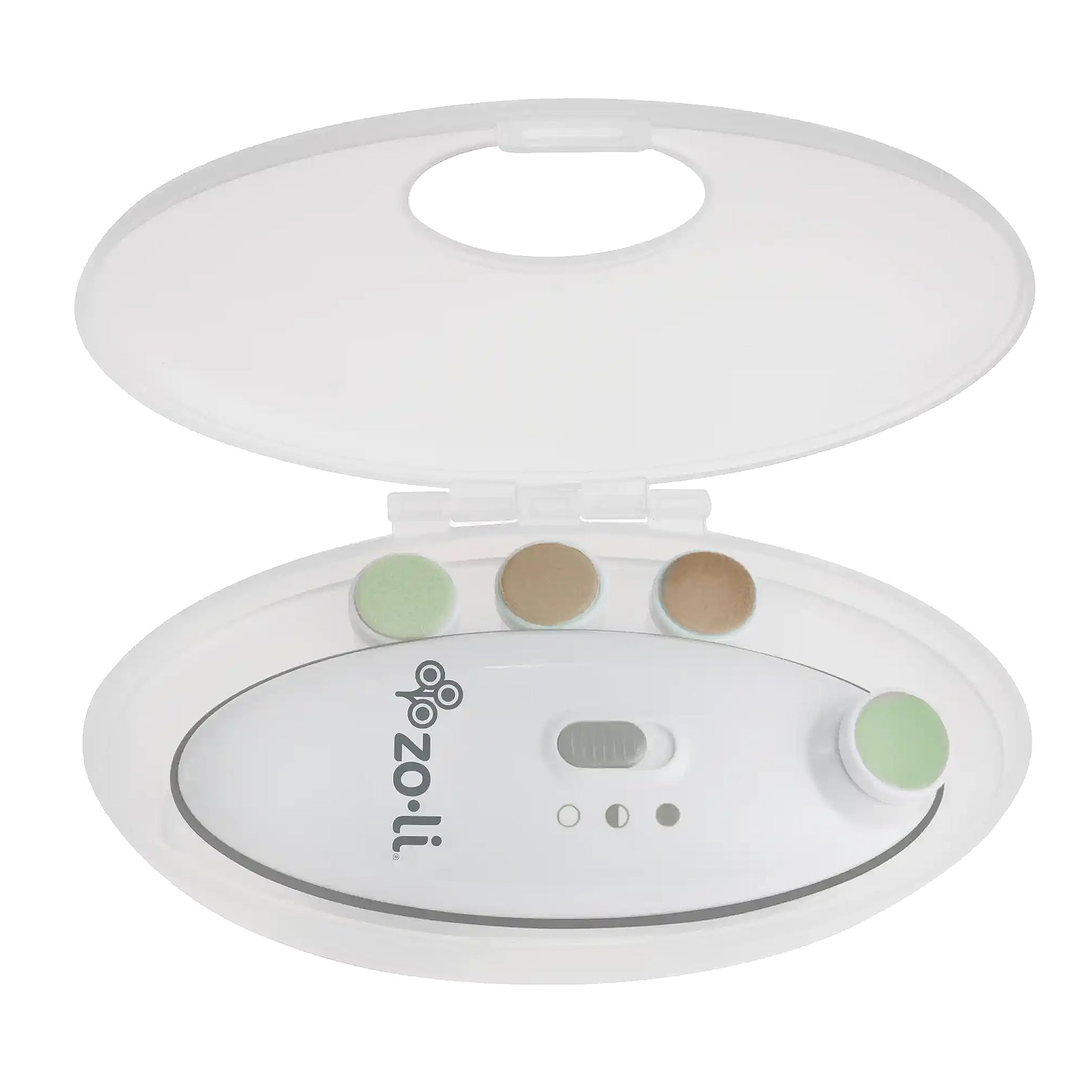 ZoLi Buzz B - Lima de uñas eléctrica para bebé | ZoLi Baby Safe para recién nacidos y más, lima de uñas eléctrica de seguridad original para bebé