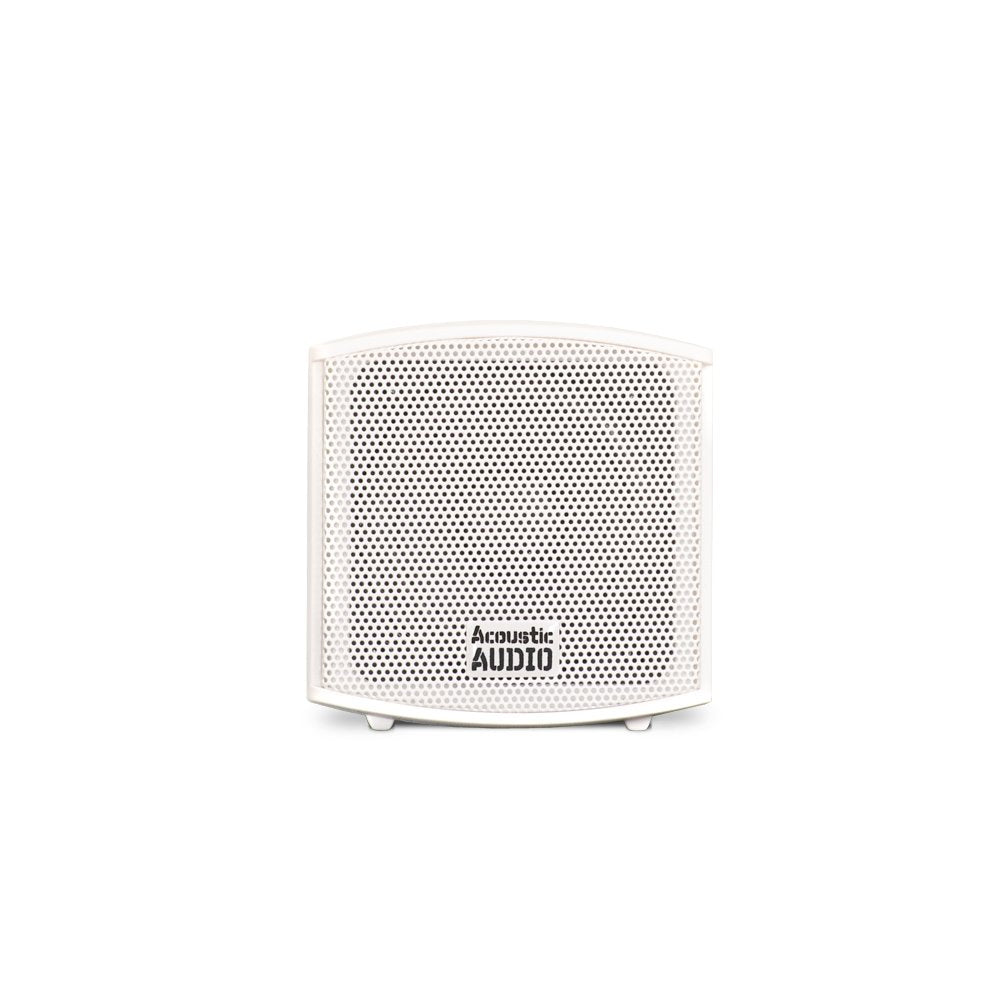Acoustic Audio AA321W Surround Bocinas, White, Set of 2