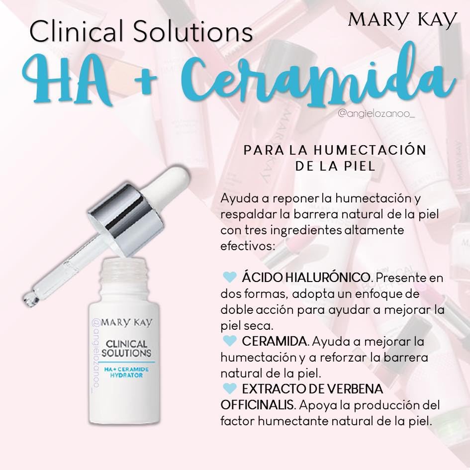 MARY KAY Concentrado HA + Ceramida para la Humectación Clinical Solutions