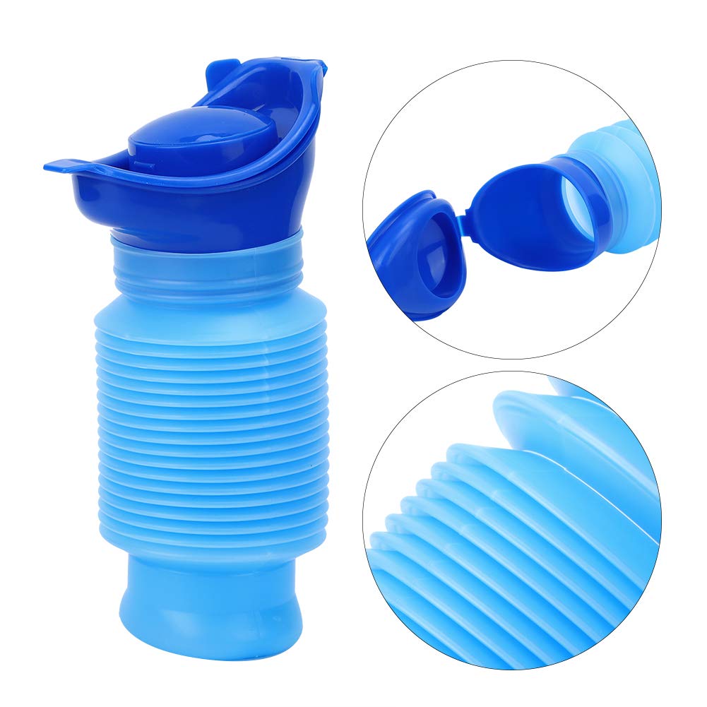 Orinal Móvil Orinal de Emergencia Reutilizable Violeta 750ml para Niños