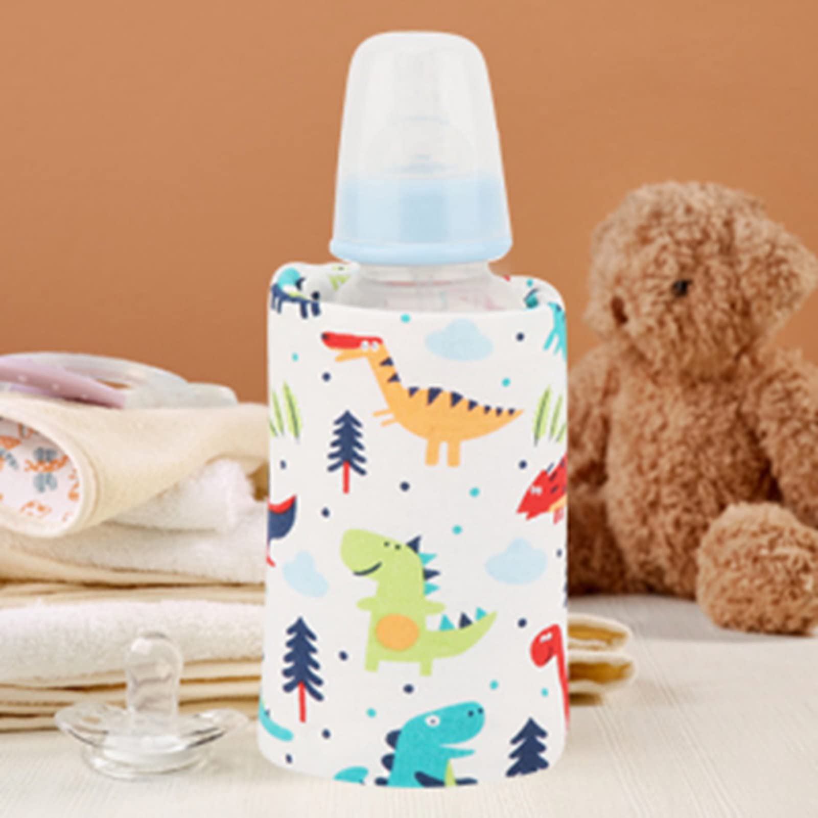 Funda para Biberón que Mantiene el Calor, Bolsas para Biberones Portátiles, USB para Mantener el Calor de la Leche, Calentador Multifunción para Taza de café, té, Bebida, Bolsa de (Tipo 2)