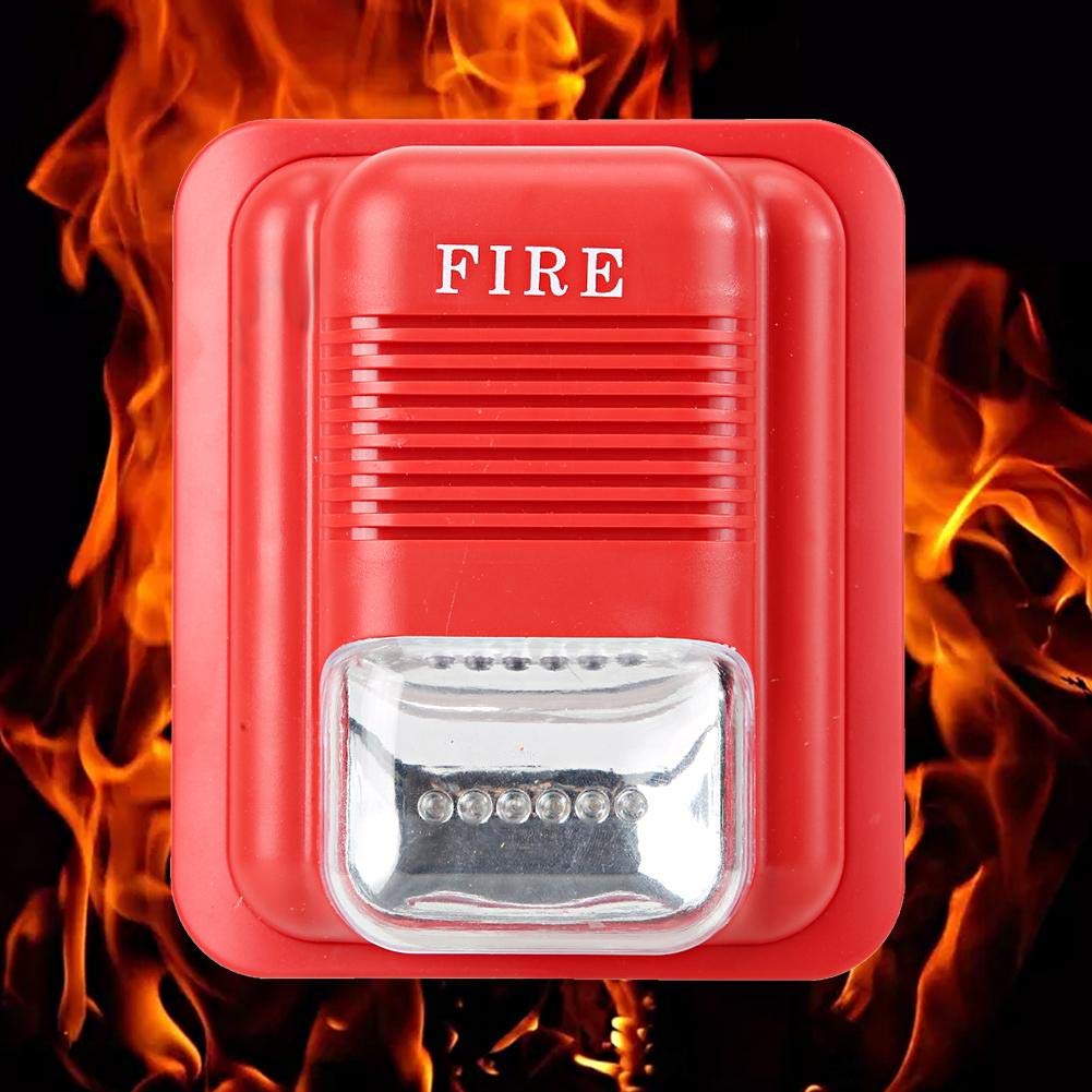 Estación de Extracción Manual Tosuny Roja con Sonido y Luz para Protección contra Incendios