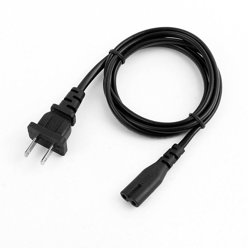 MaxLLTo Cable de alimentación de 2 clavijas para Nikon MH-25, MH-60, MH-61 (Negro, 6 pies, Hembra a hembra)