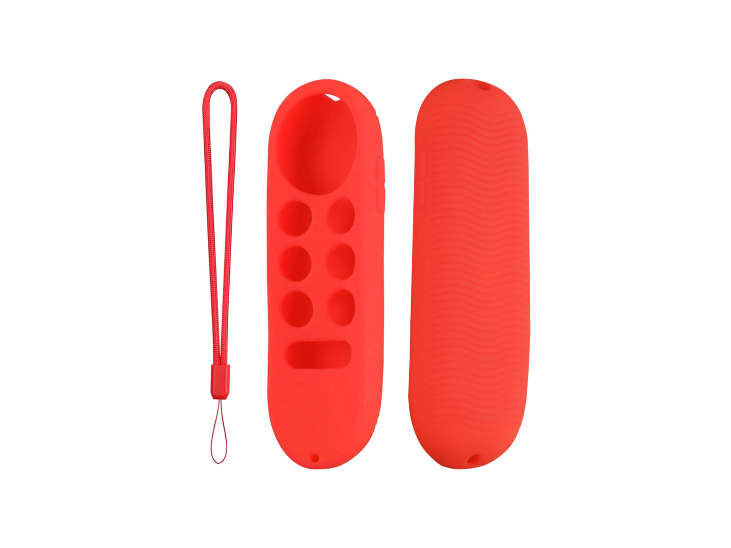 CONTROL EXPERT Funda para Control Google Chromecast TV Case, Protector, Silicon (Rojo)