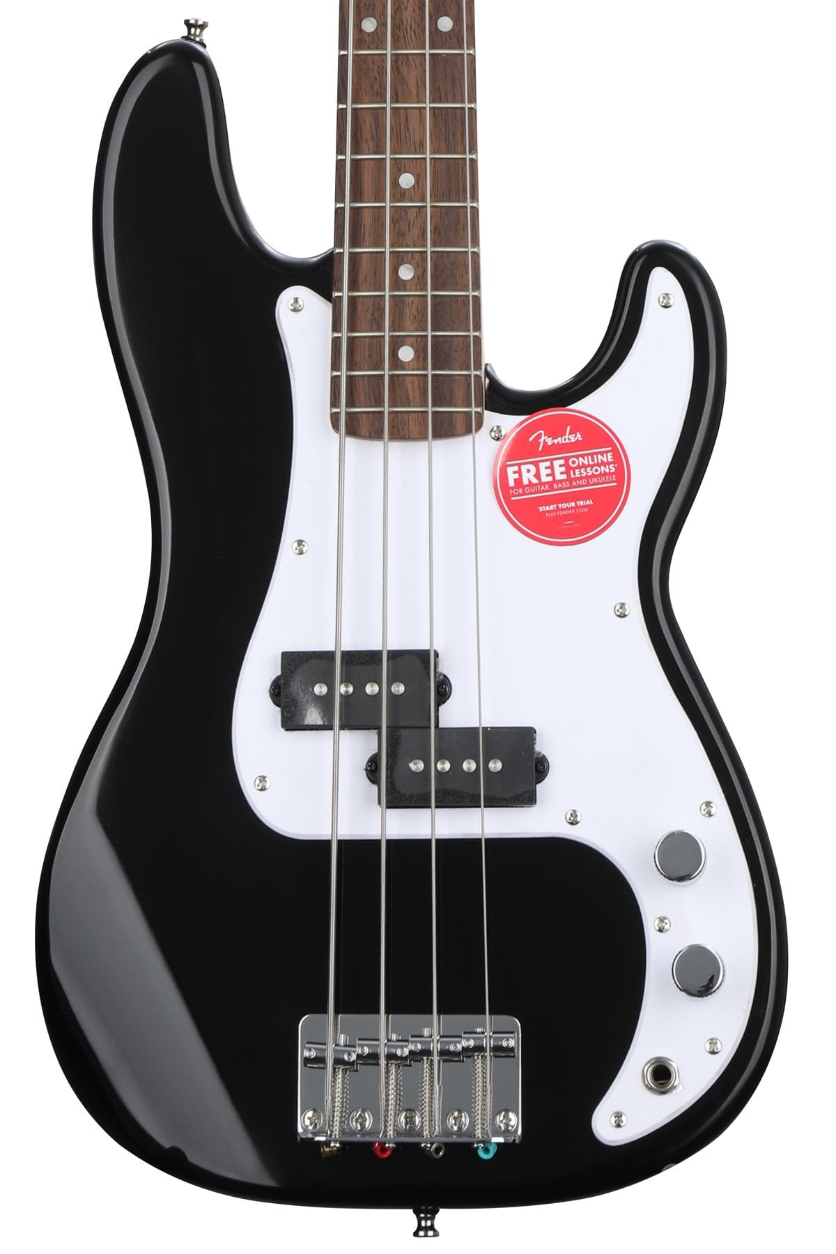Fender Squier - Bajo eléctrico - Mini bajo de precisión en negro