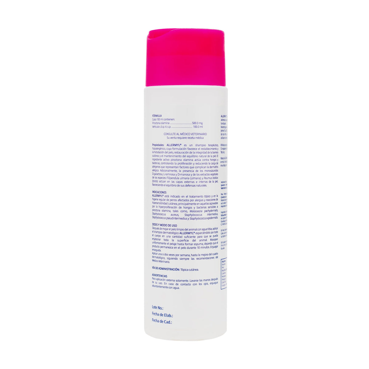 Virbac Shampoo Allermyl 250ml Perros y Gatos, Piel Sensible