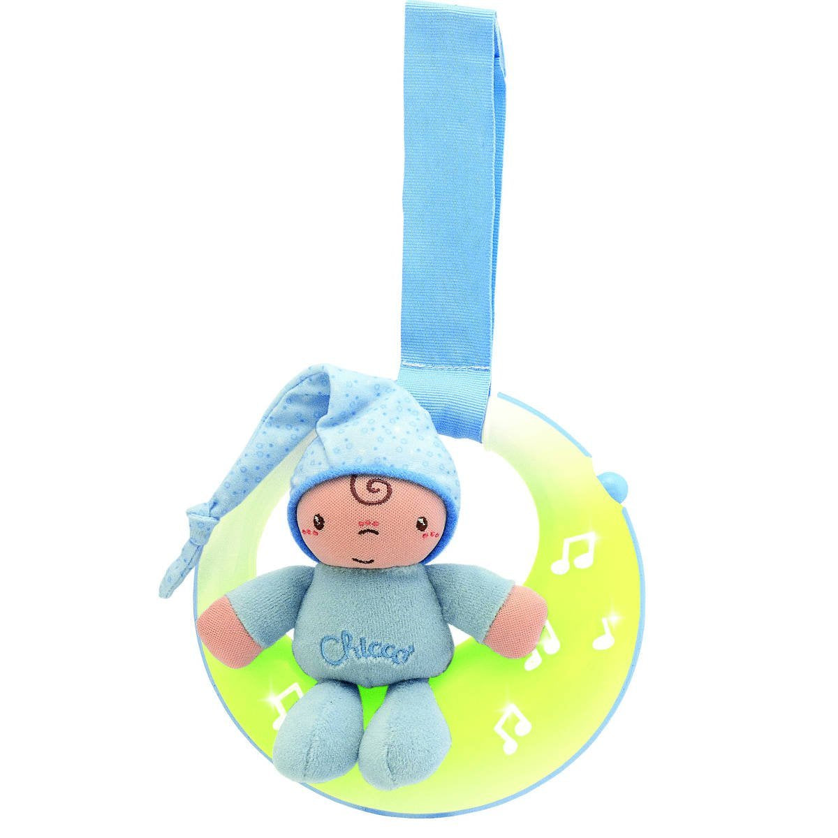 Chicco First Dreams Good Night Moon Panel para Camita, Color Azul