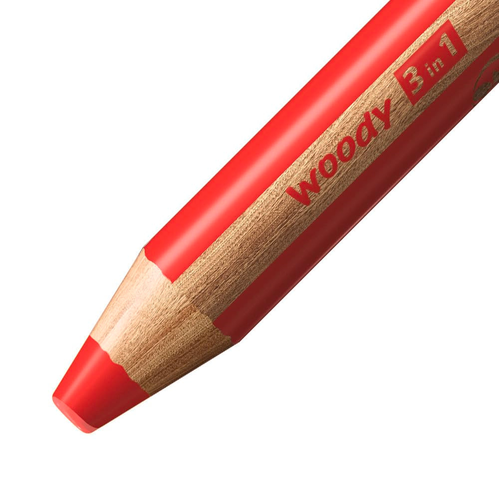 Lápiz STABILO 3 en 1 Multicolor de Madera, Juego de 10 Colores