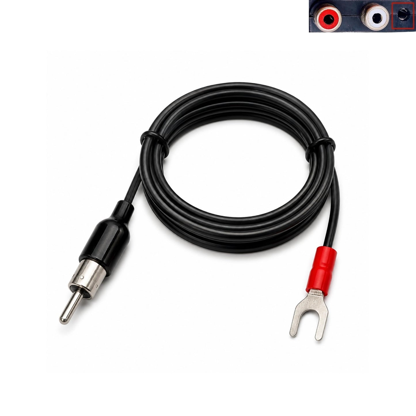 Funayama - Cable de conexión a tierra para Technics SL-BD21 SL-BD3 SL-QL5 SL-6 - Detiene el zumbido - 5 pies