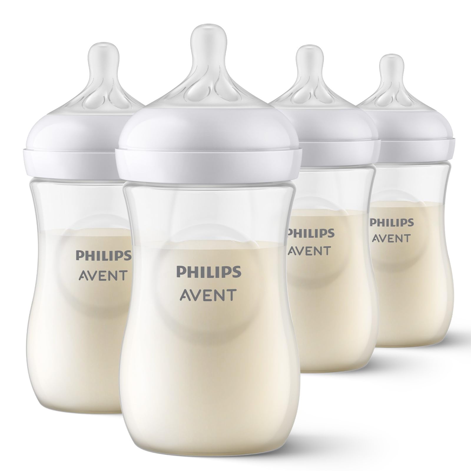 Biberones Avent Philips Natural Response Azul, 4 Biberones 9 oz/260 ml