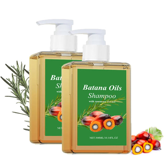 Champú Batana con Extracto de Romero 300ML para Cabello Suave y Esponjoso Adecuado para Hombres y Mujeres