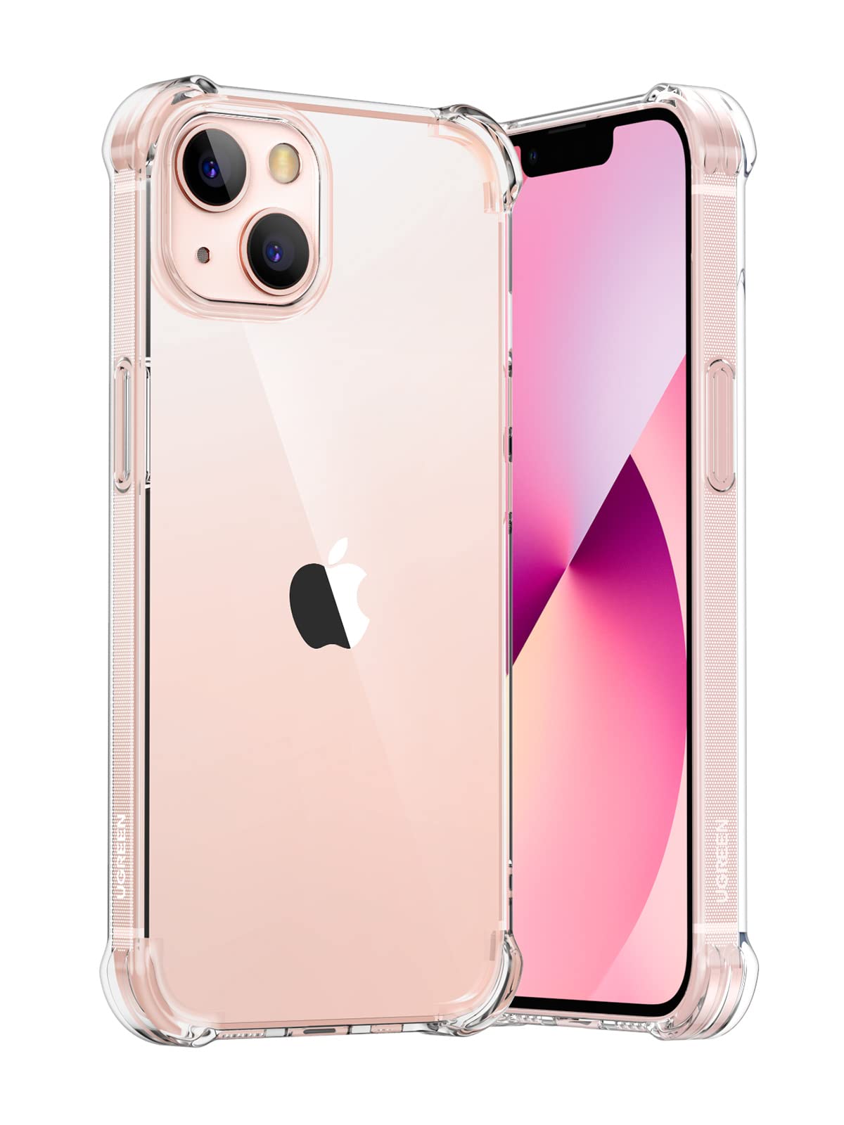 Funda iPhone 13 UGREEN Transparente Protección Choque Cojín de Esquina