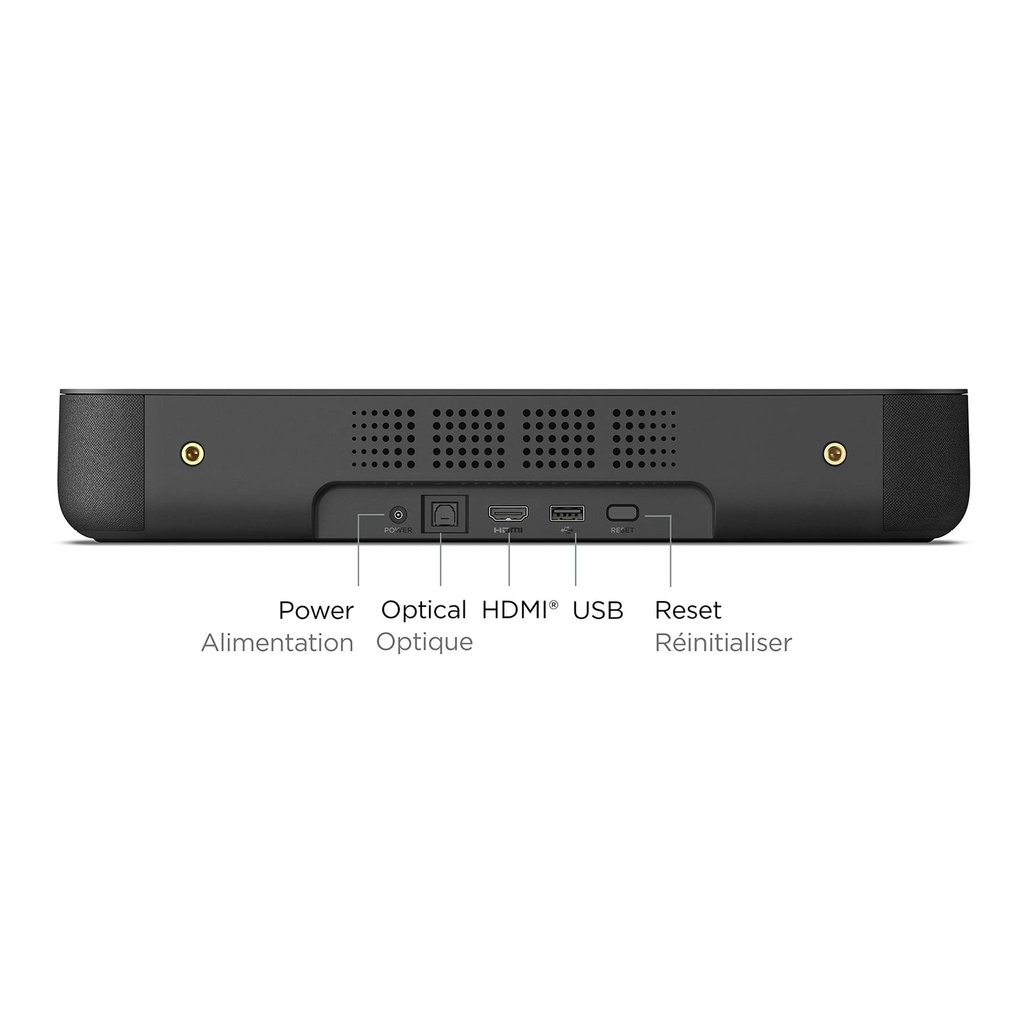 Reproductor Multimedia Roku Streambar Negro con Audio Premium 4K/HD/HDR
