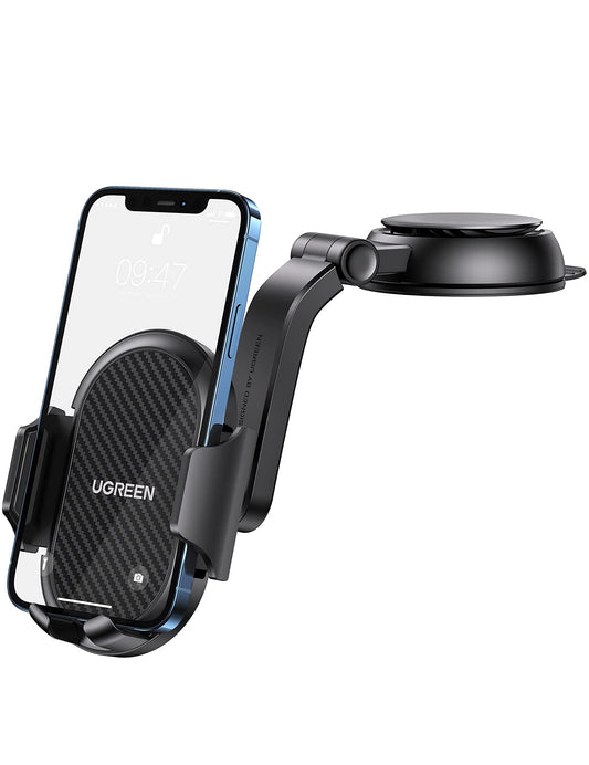 Soporte Celular UGREEN Negro para Automóvil Compatible con iPhone Galaxy