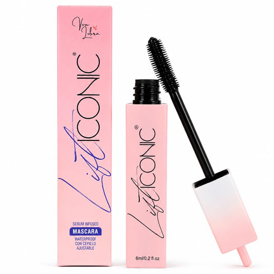 Lift Iconic Máscara Waterproof- Serum Infused- Con Cepillo Ajustable, Efecto Alargador y Voluminizador