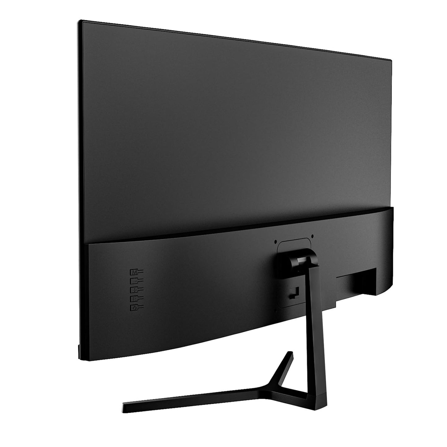 CRUA Monitor de juego curvado de 24 pulgadas, 144 hz/165 hz FHD 1080P Monitor de computadora sin marco, monitores de PC compatibles con AMD Freesync, 99% sRGB, DP, HDMI, compatible con instalaciones