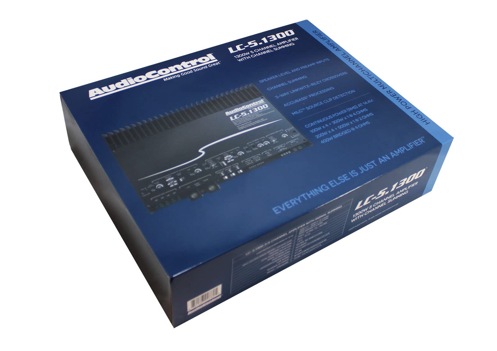 AudioControl LC-5.1300 - Amplificador de audio para coche con Accubass