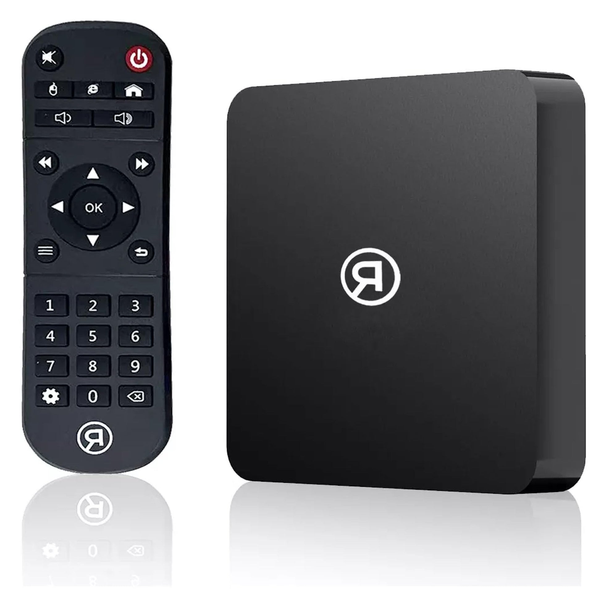 YEEMOVIL Android TV Box 4K Ultra HD y 3D, CPU de 64 bits, WiFi de Doble Banda, Ethernet, Bluetooth 4.1, HDMI y USB – Centro Multimedia Inteligente