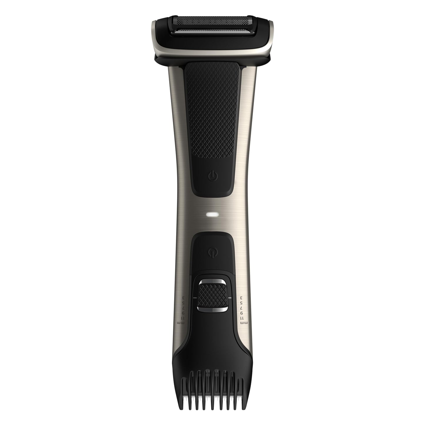 Philips Norelco BG7040/42 Bodygroom Series 7000 - Afeitadora de cuerpo a prueba de ducha con funda y cabezal de repuesto