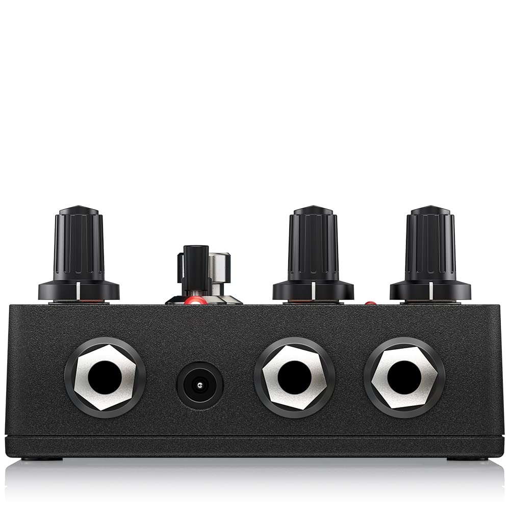 Pedal Electrónico de Efectos de Coro TC Negro SCF Gold para Guitarra